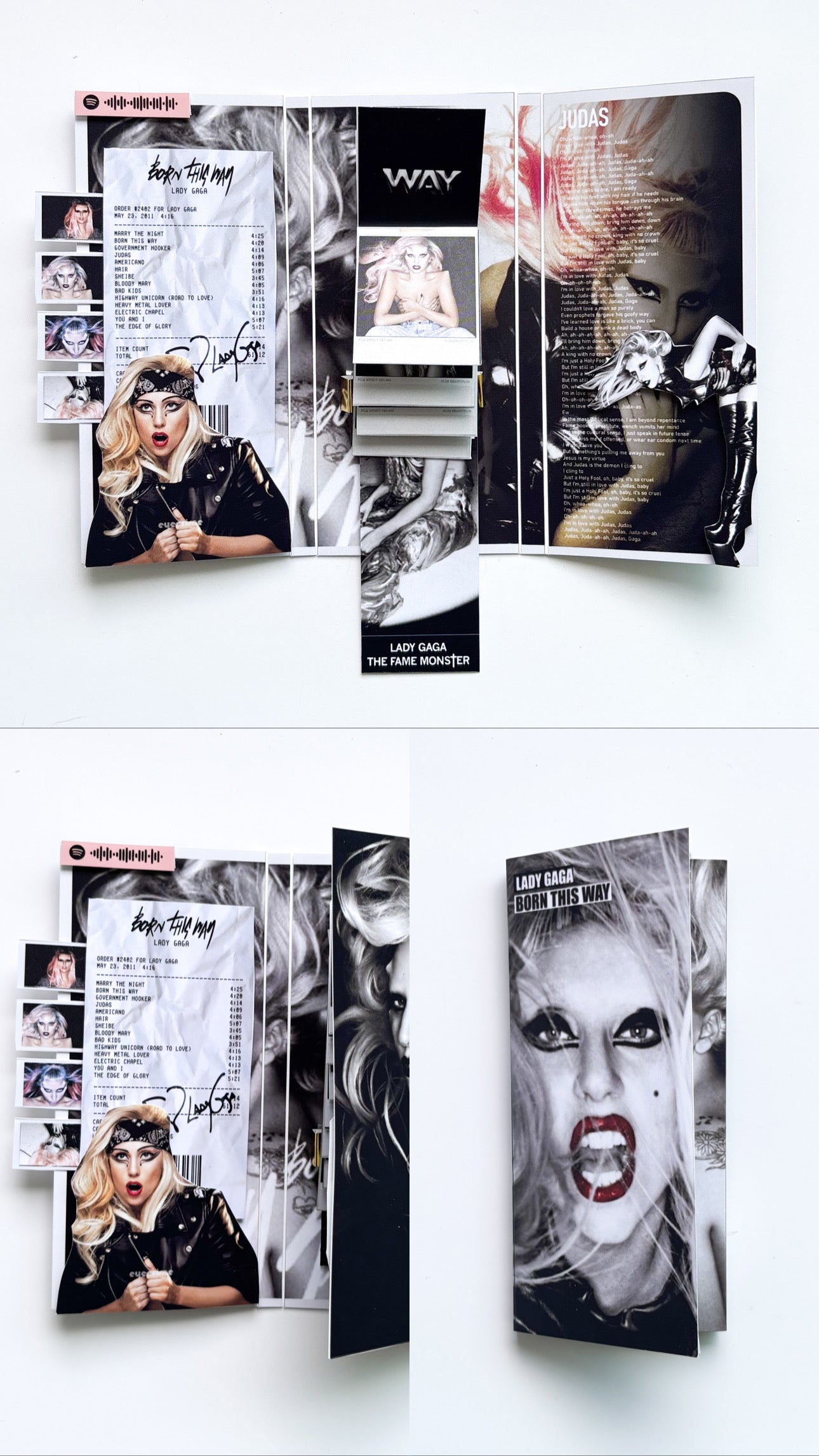 Folder Flip - Lady Gaga