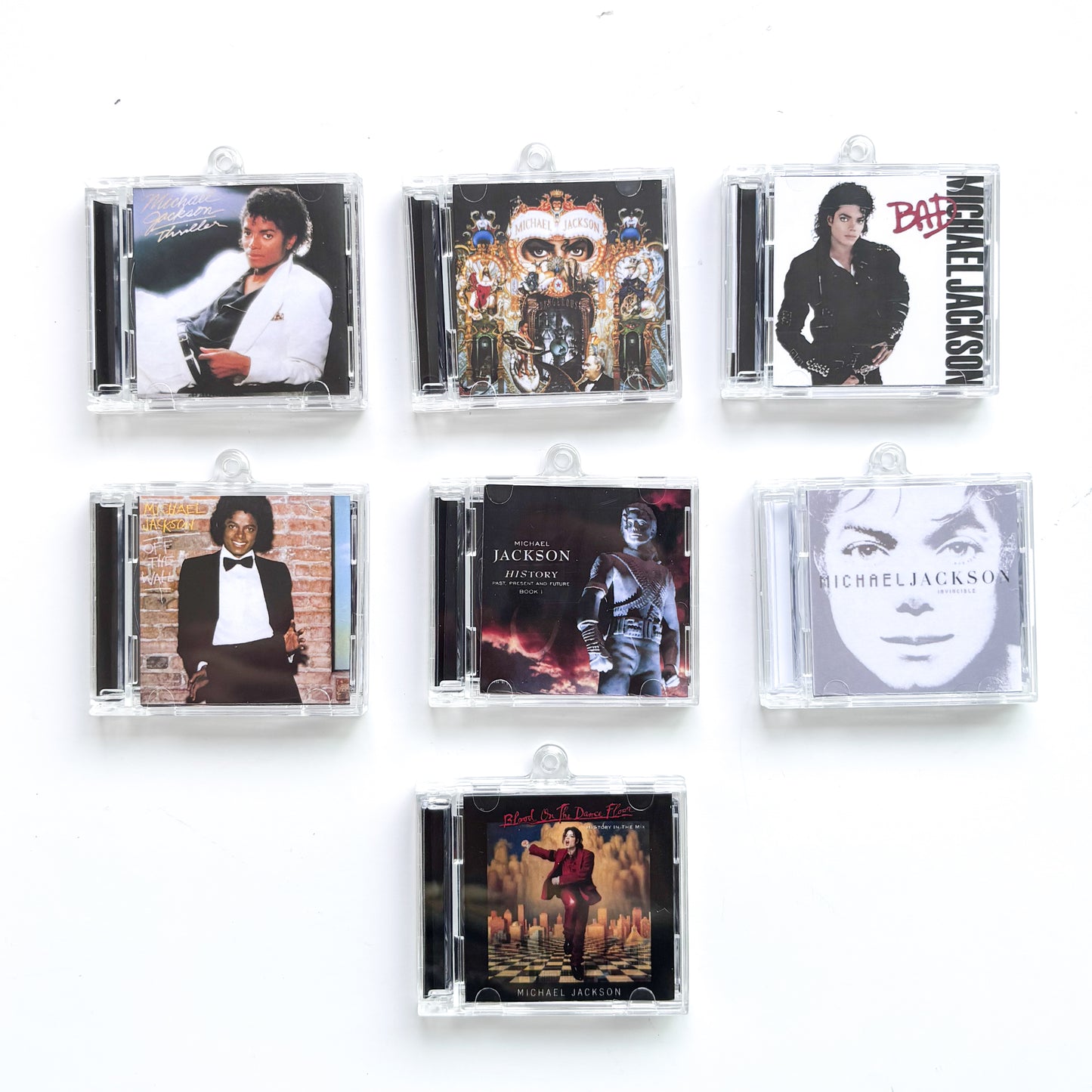 NFC FAN MADE KEYCHAIN - MICHAEL JACKSON