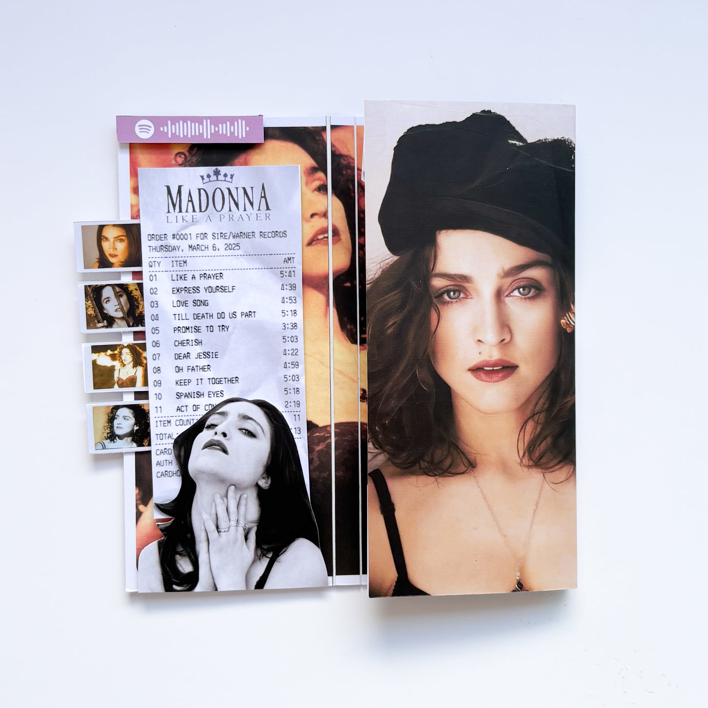 FLIP BOOK - MADONNA
