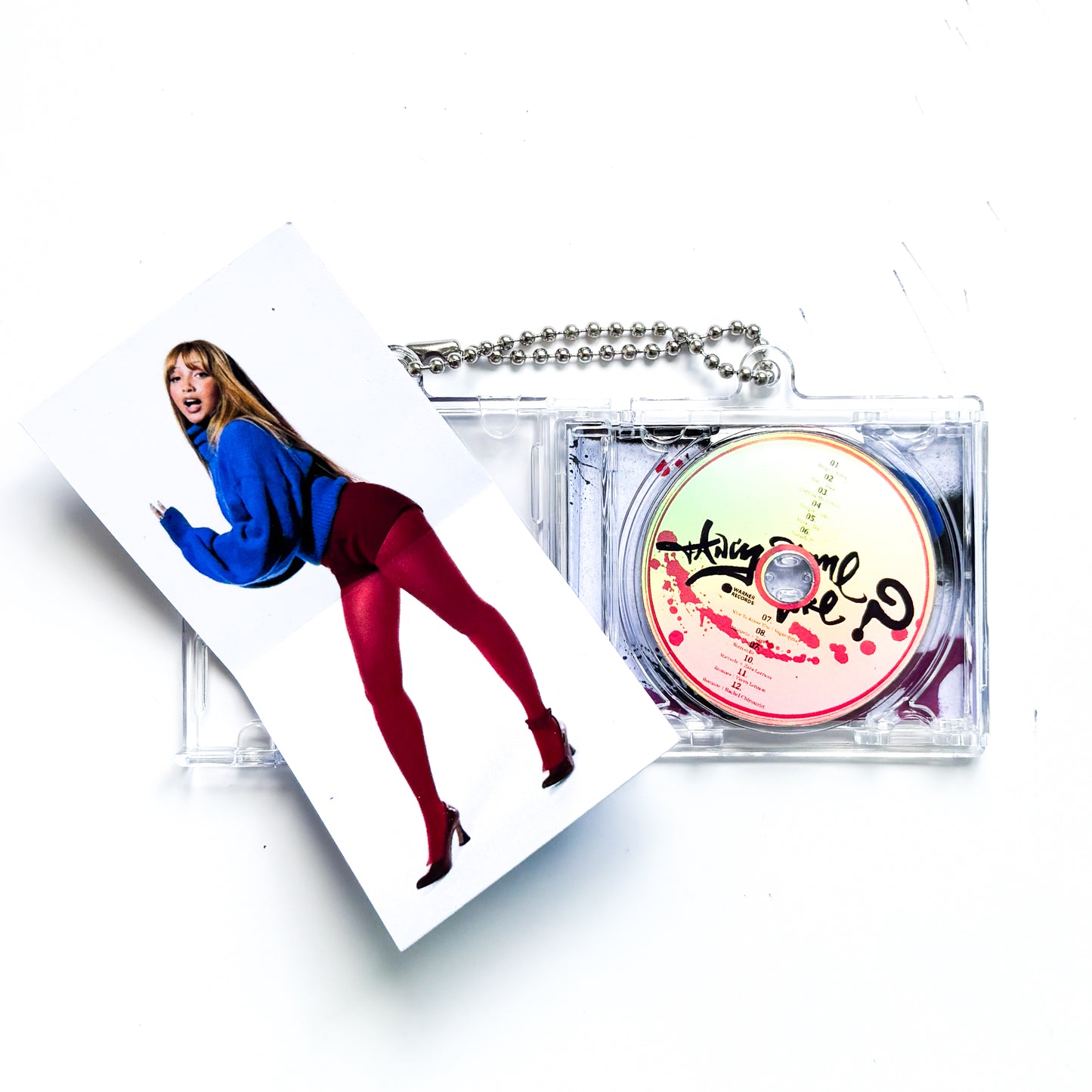 NFC FAN MADE KEYCHAIN - PINKPANTHERESS
