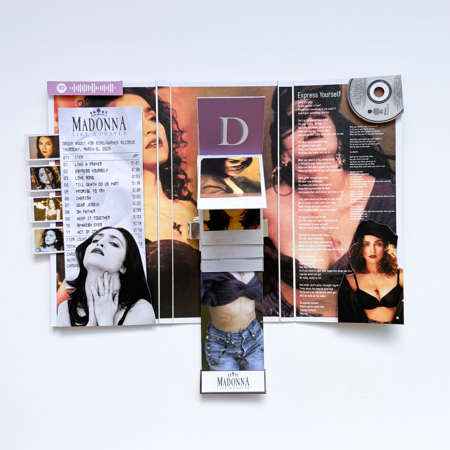 FLIP BOOK - MADONNA
