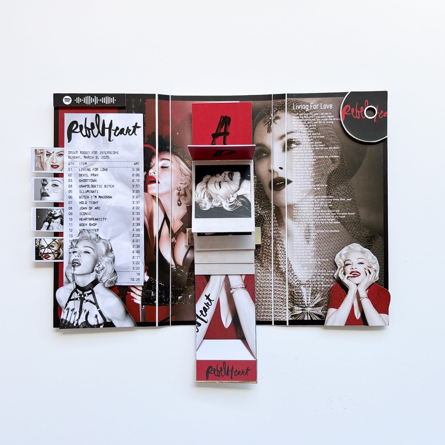FLIP BOOK - MADONNA
