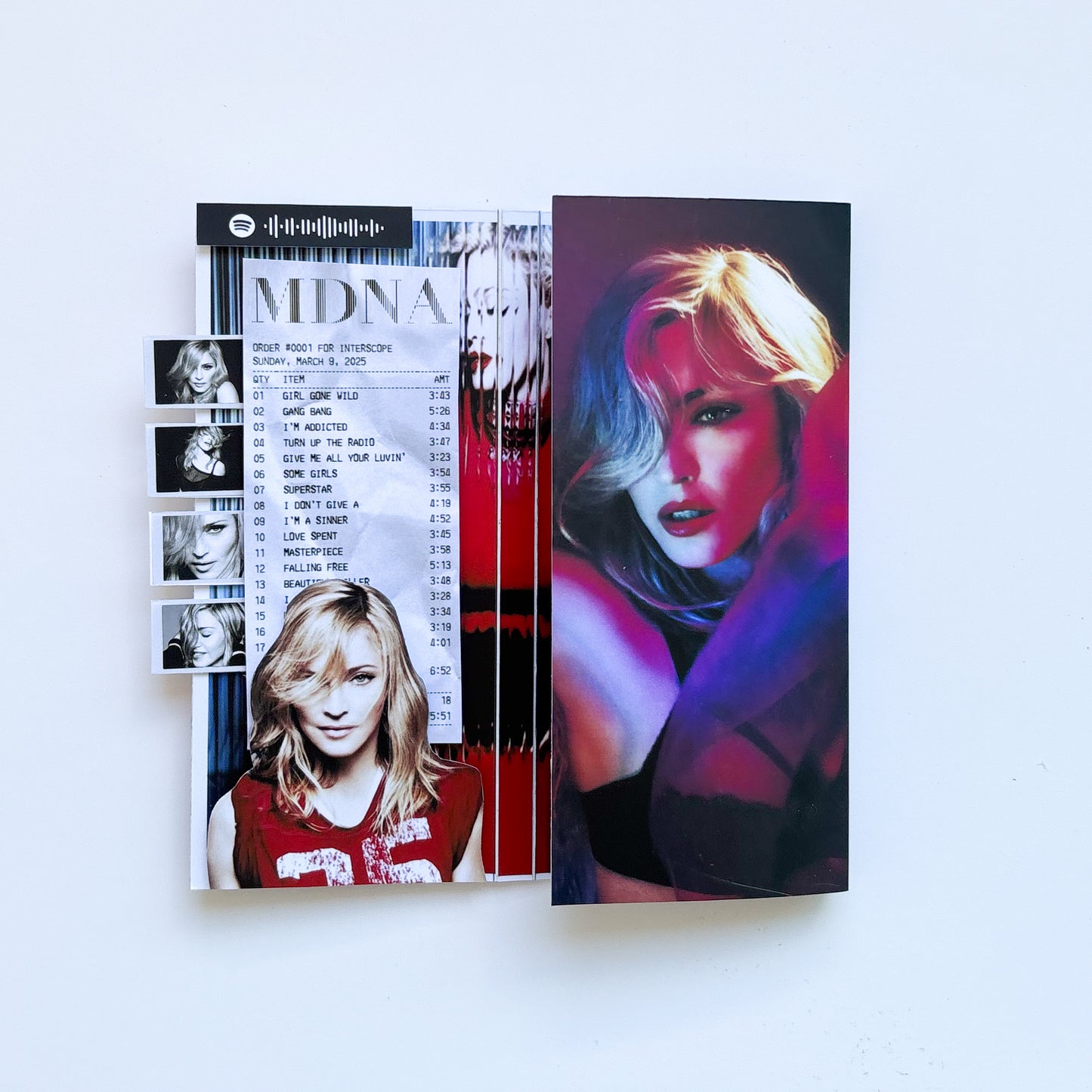 FLIP BOOK - MADONNA