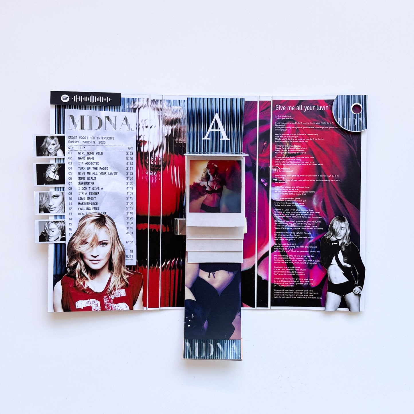 FLIP BOOK - MADONNA