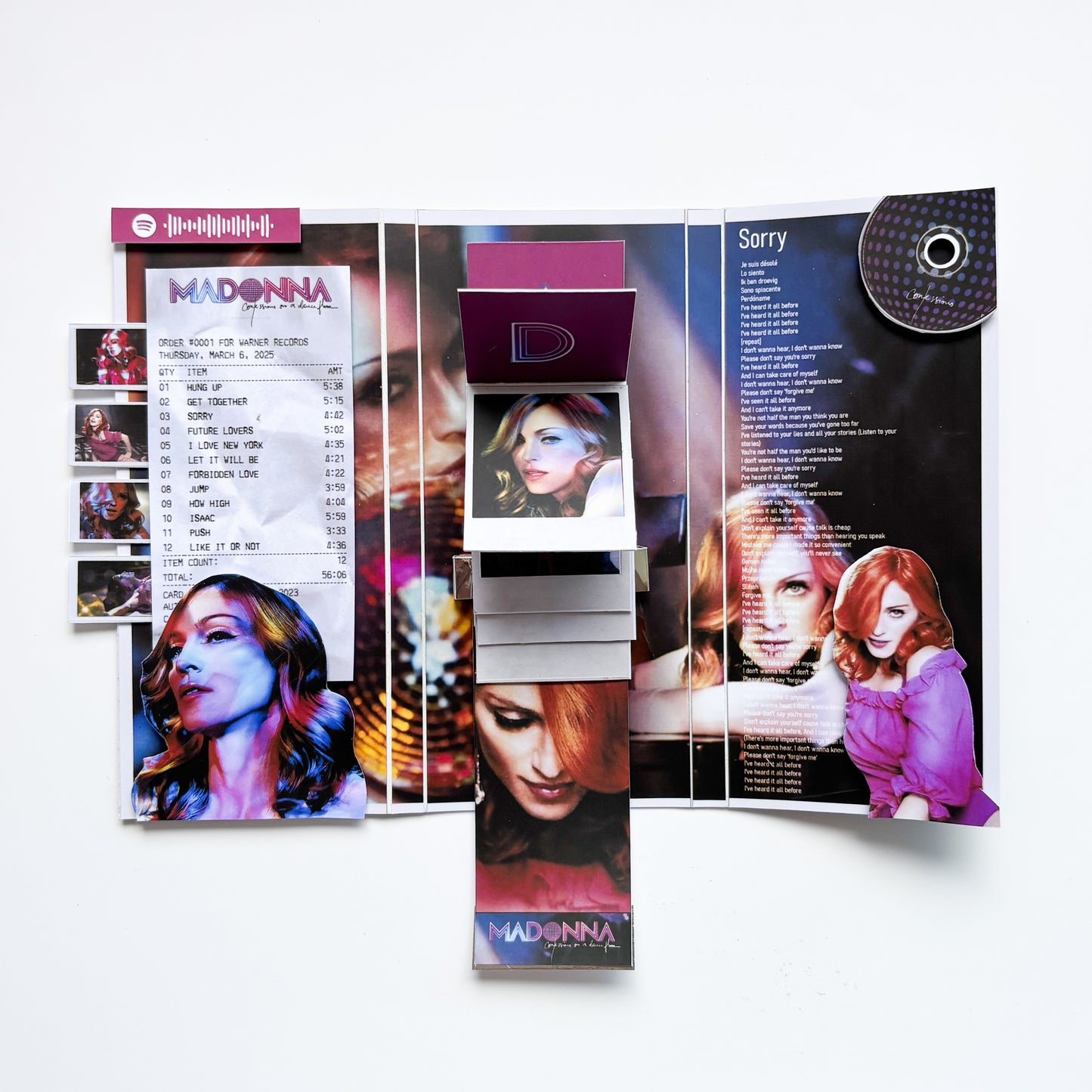 FLIP BOOK - MADONNA