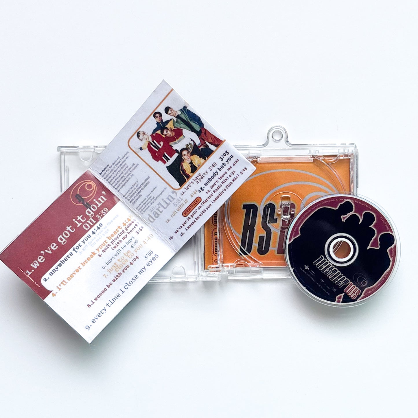 NFC FAN MADE KEYCHAIN - BACKSTREET BOYS