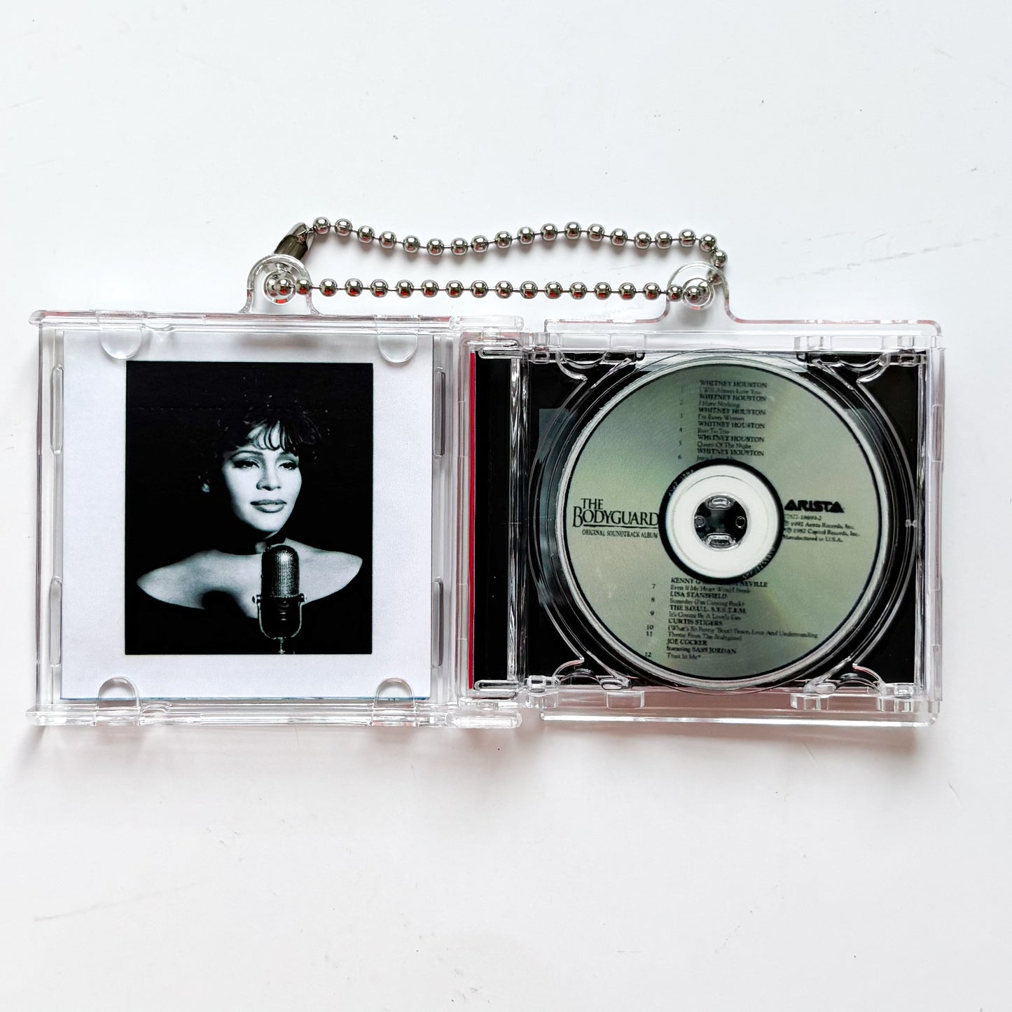 NFC FAN MADE KEYCHAIN - Whitney Houston