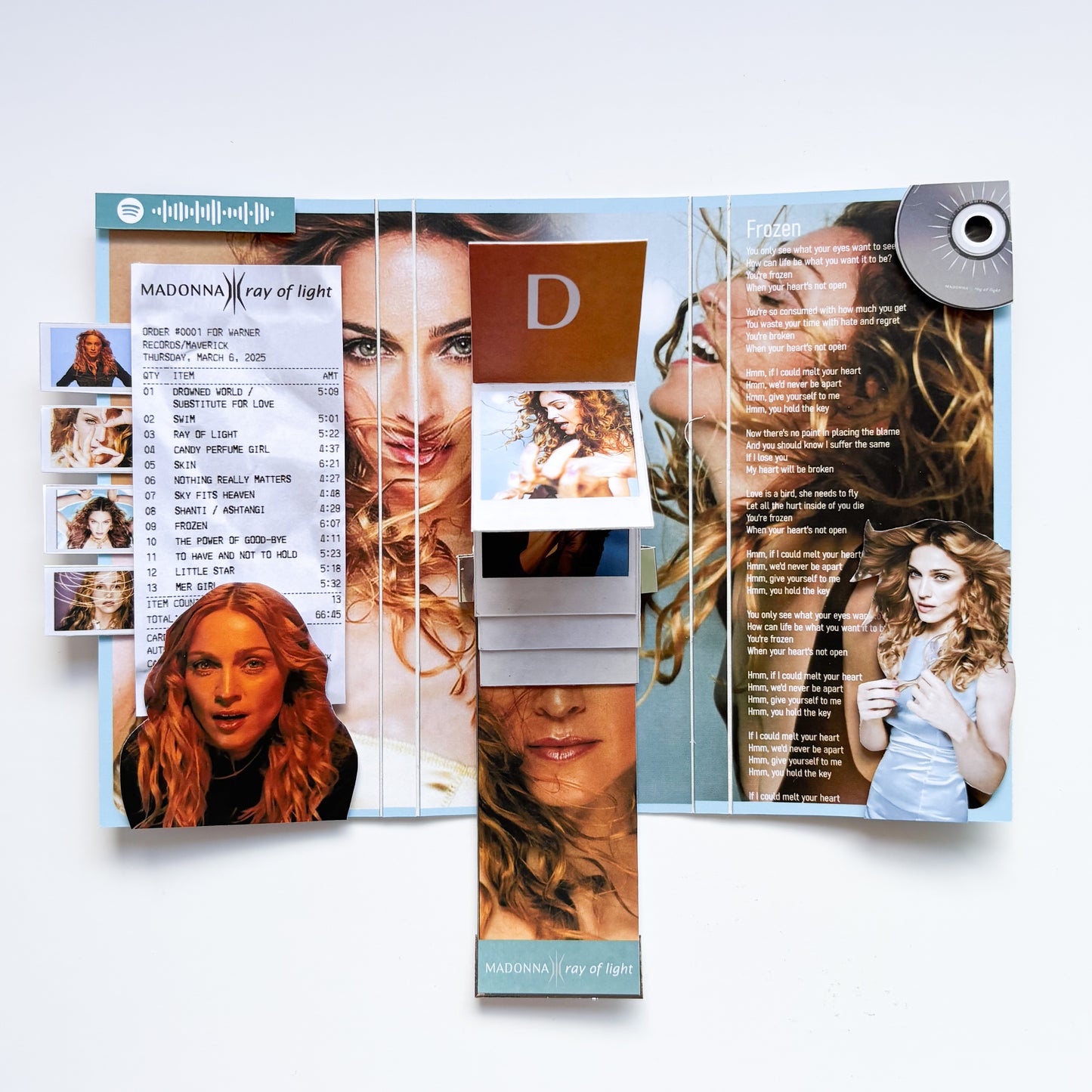 FLIP BOOK - MADONNA