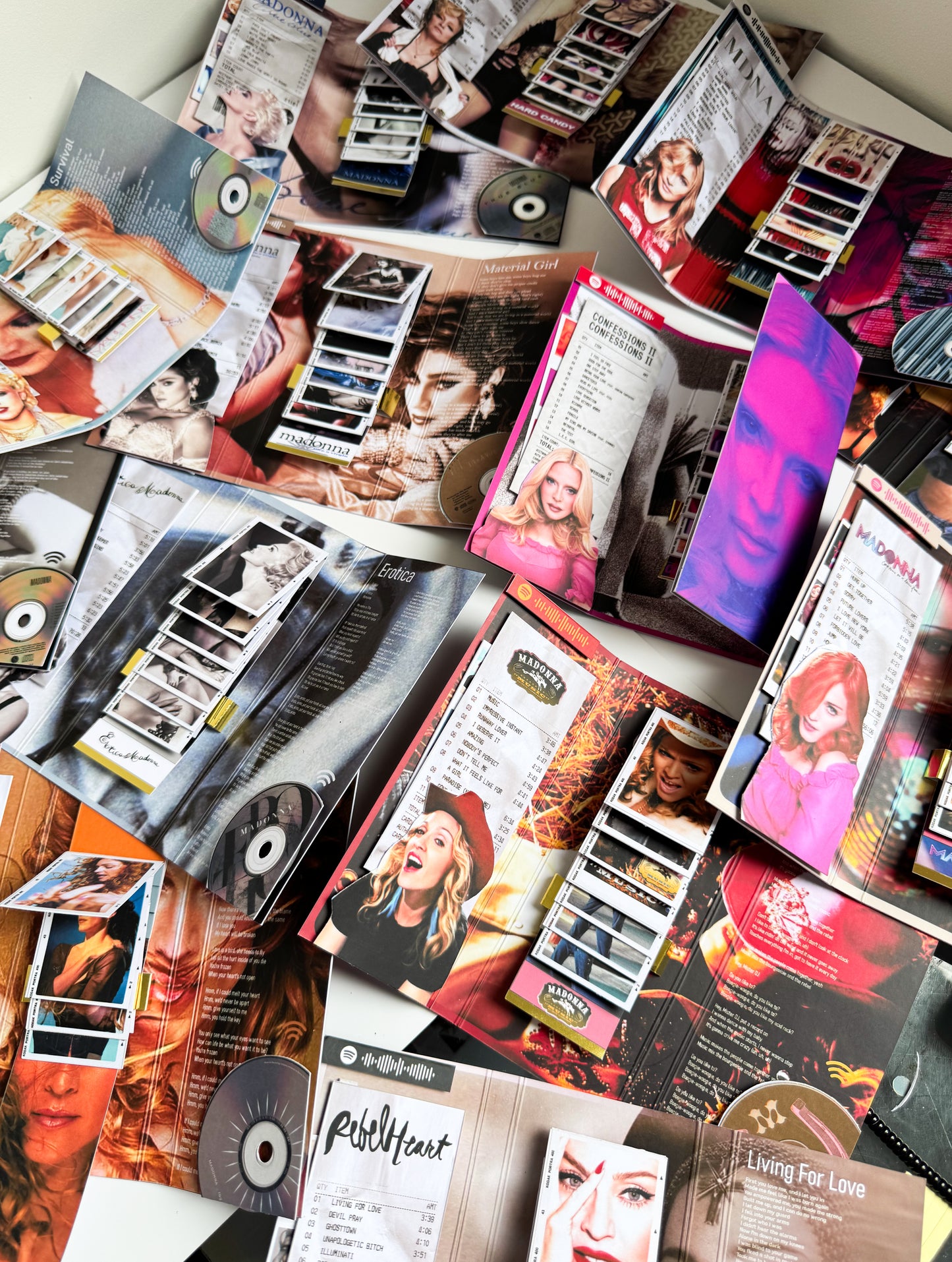FLIP BOOK - MADONNA