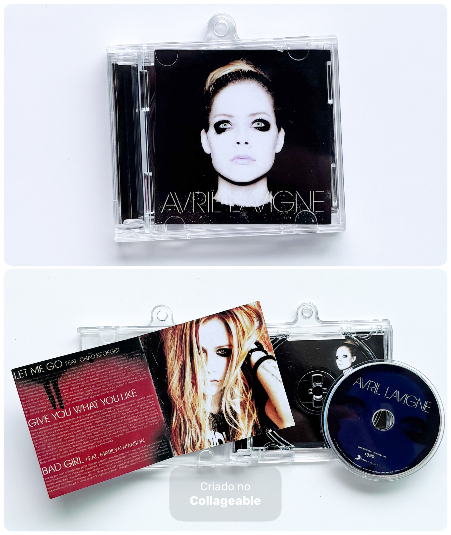 NFC FAN MADE KEYCHAIN - AVRIL LAVIGNE