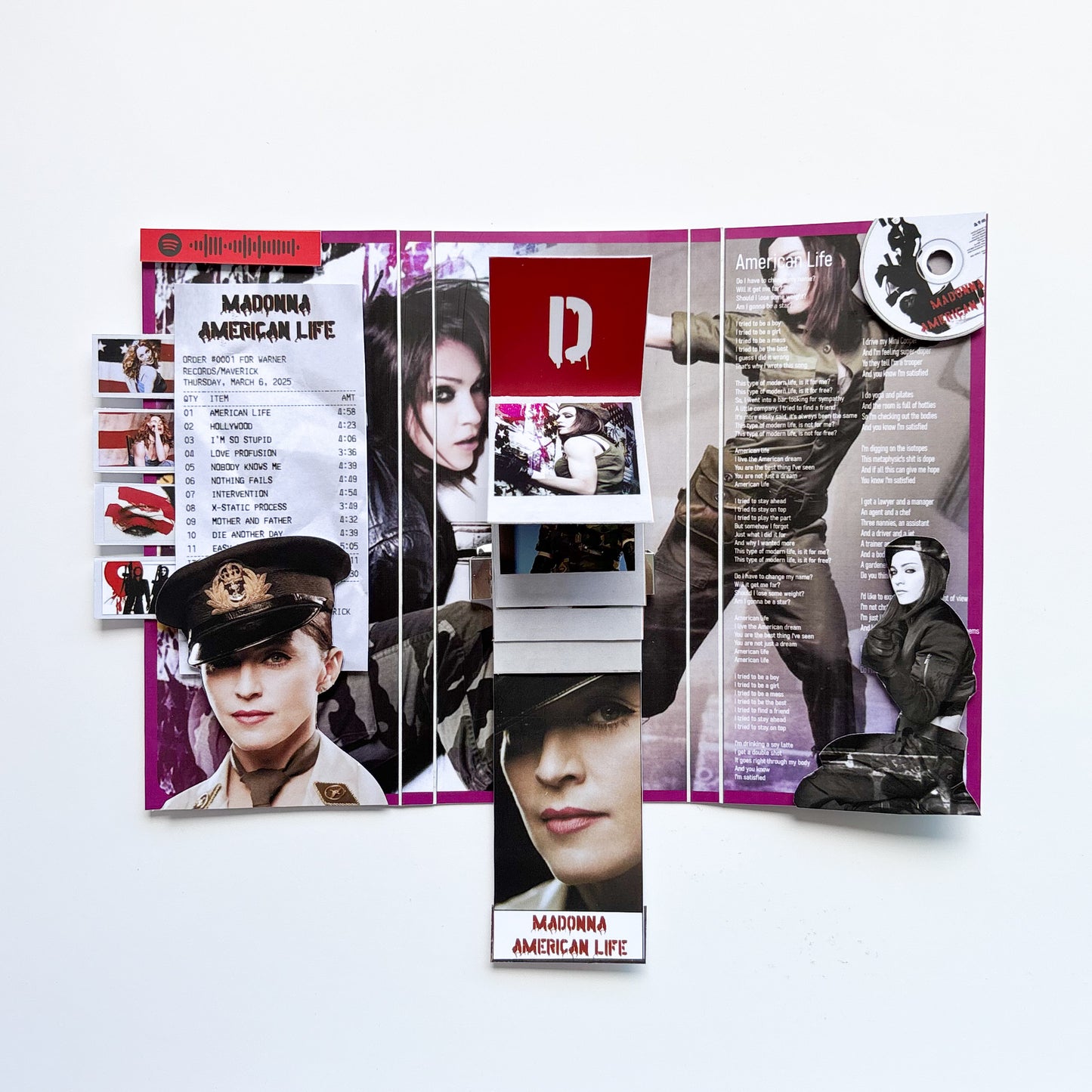 FLIP BOOK - MADONNA