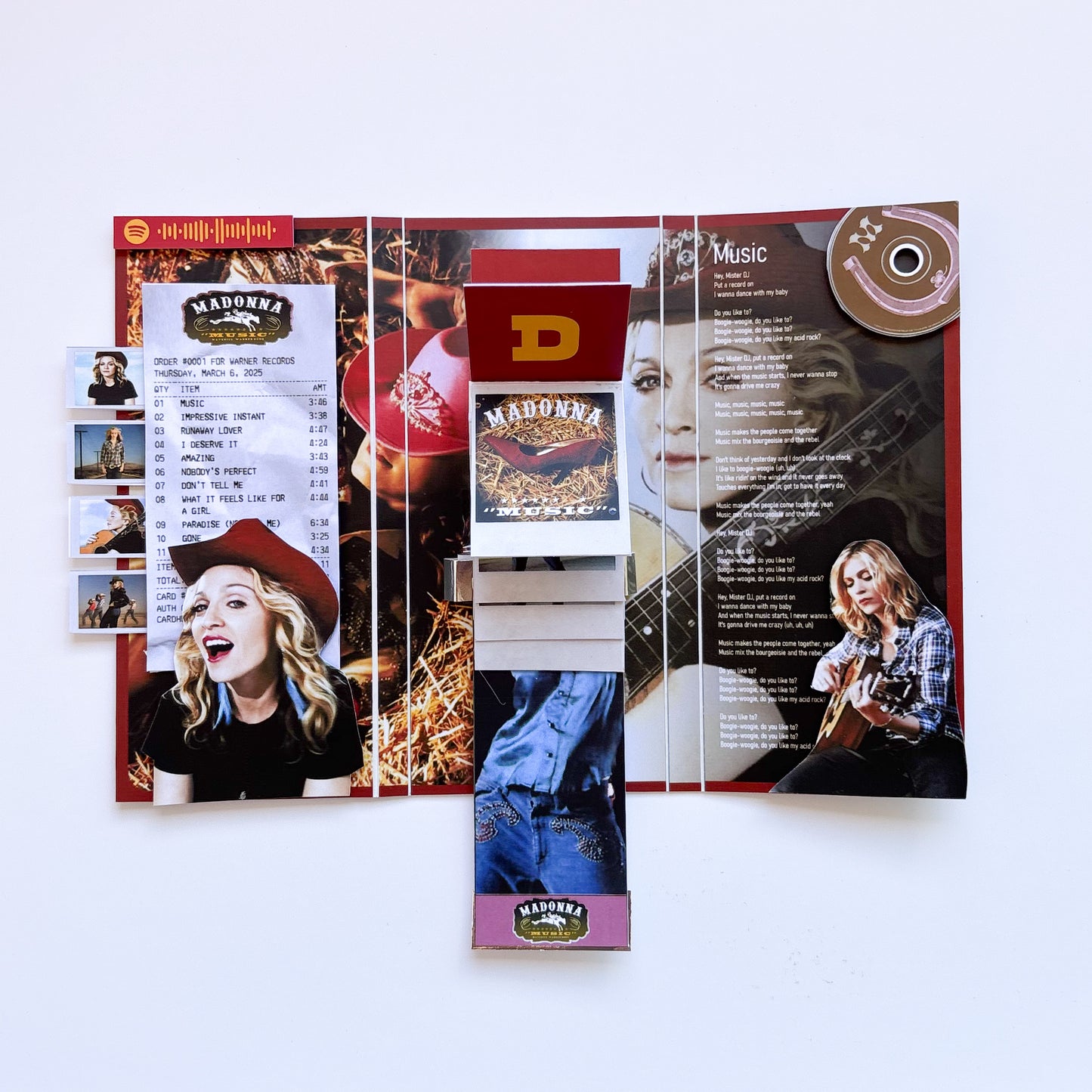 FLIP BOOK - MADONNA