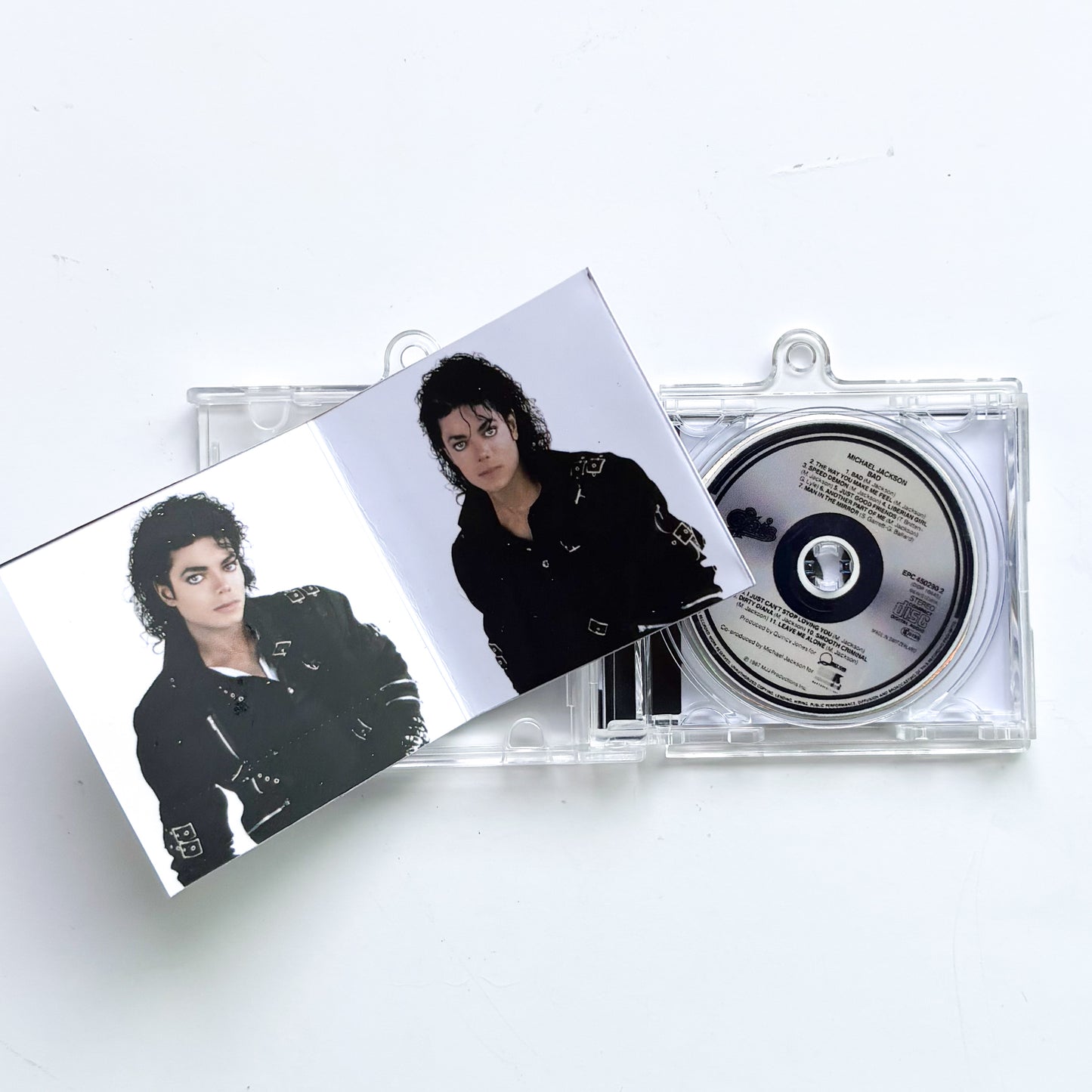 NFC FAN MADE KEYCHAIN - MICHAEL JACKSON