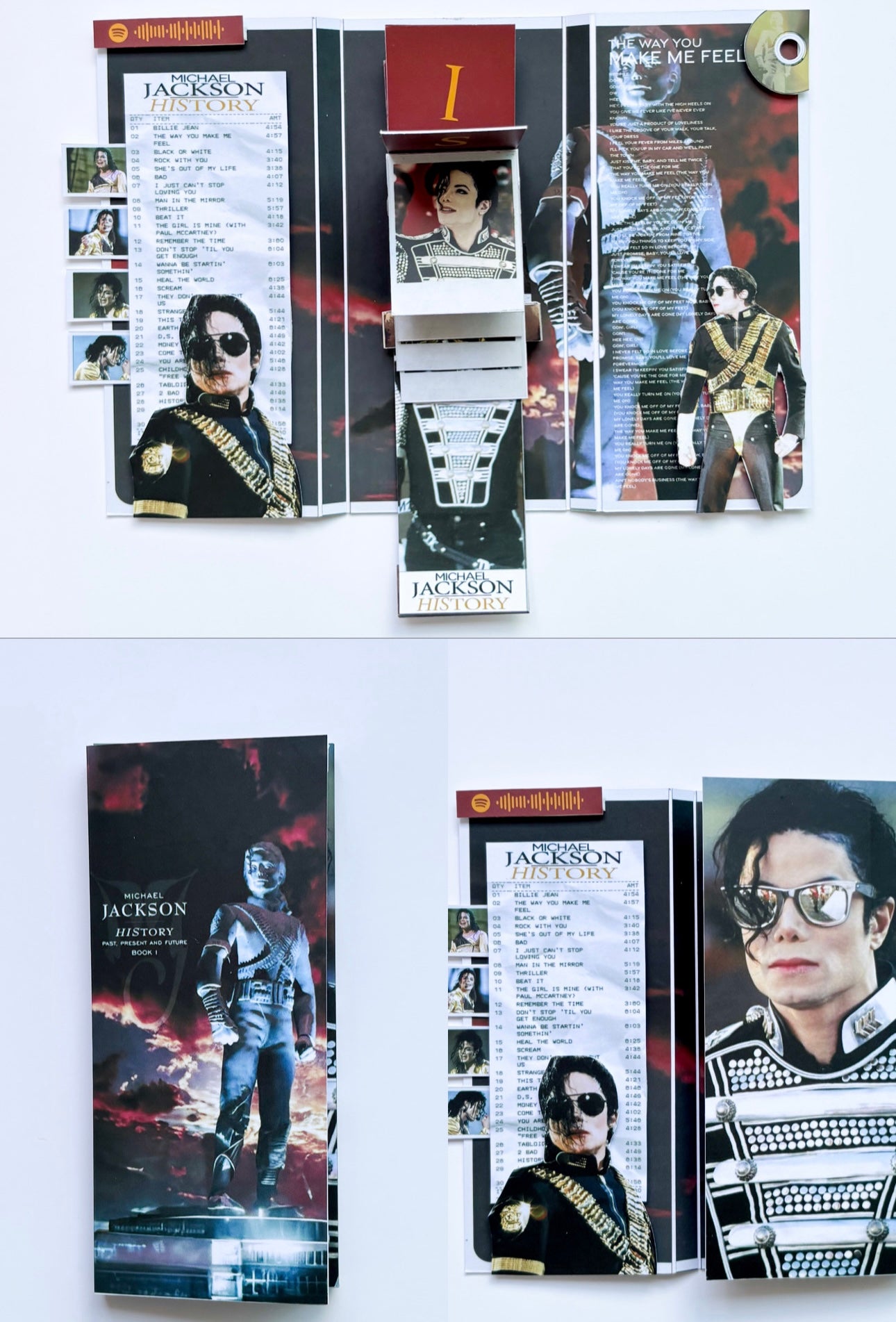 FLIP BOOK - MICHAEL JACKSON