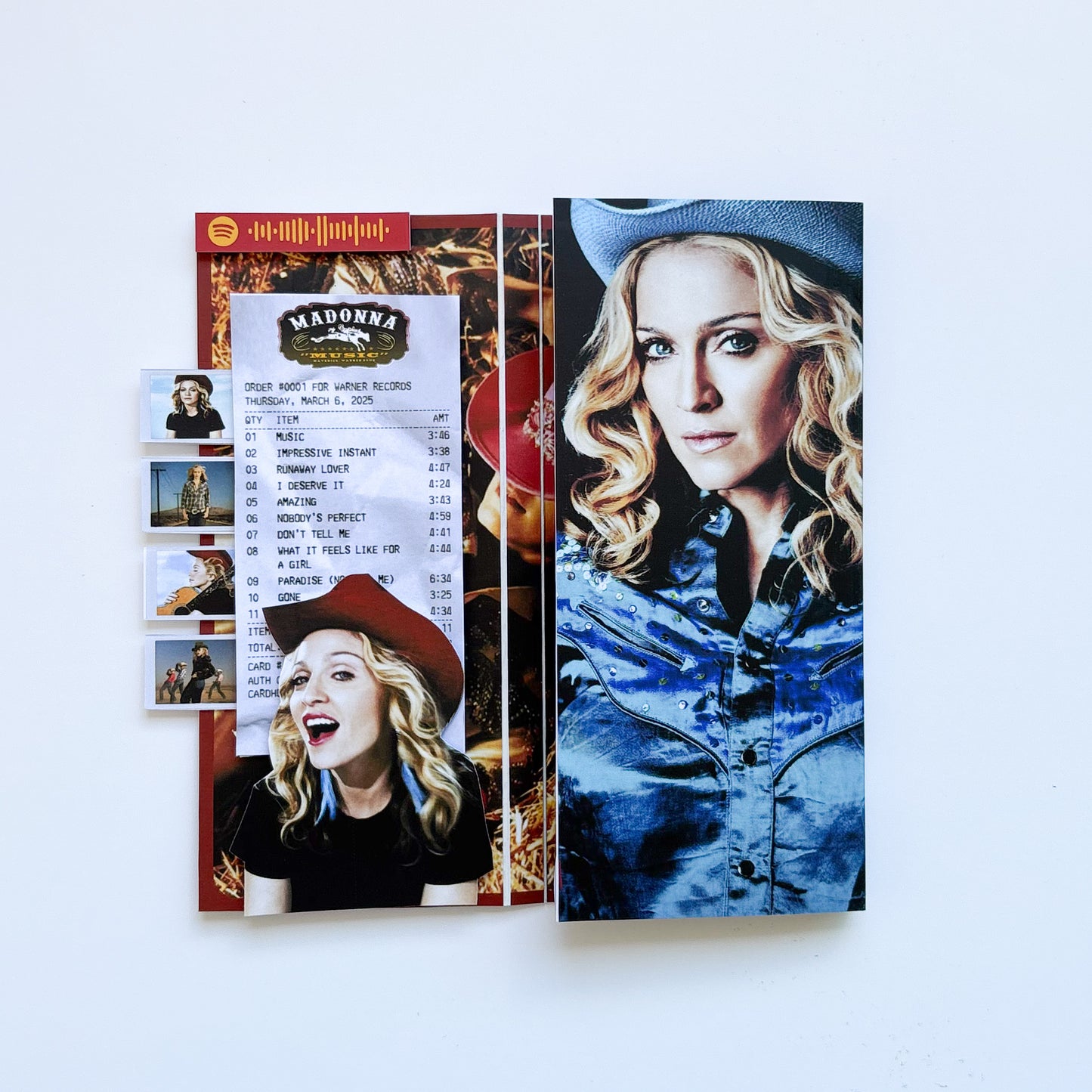 FLIP BOOK - MADONNA