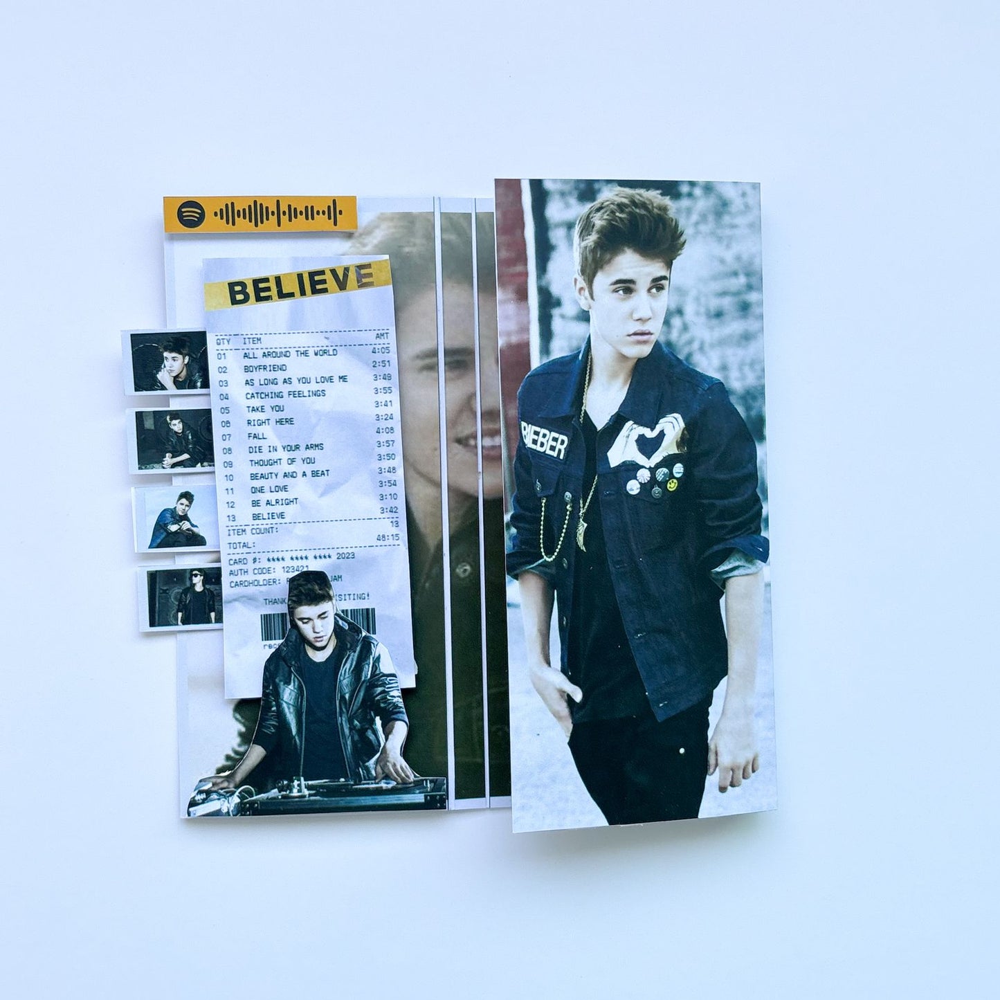FLIP BOOK - JUSTIN BIEBER