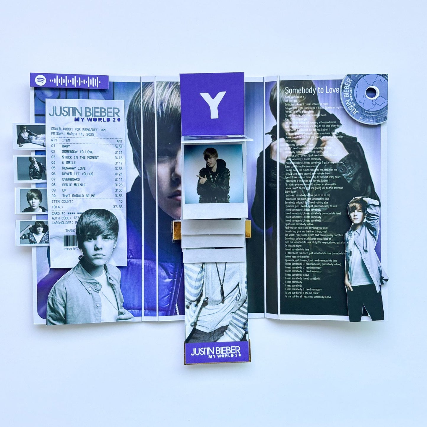 FLIP BOOK - JUSTIN BIEBER