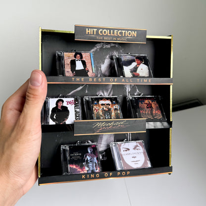 Michael Jackson NFC Mini CD Shelf – 7 Album Collection FA MADE