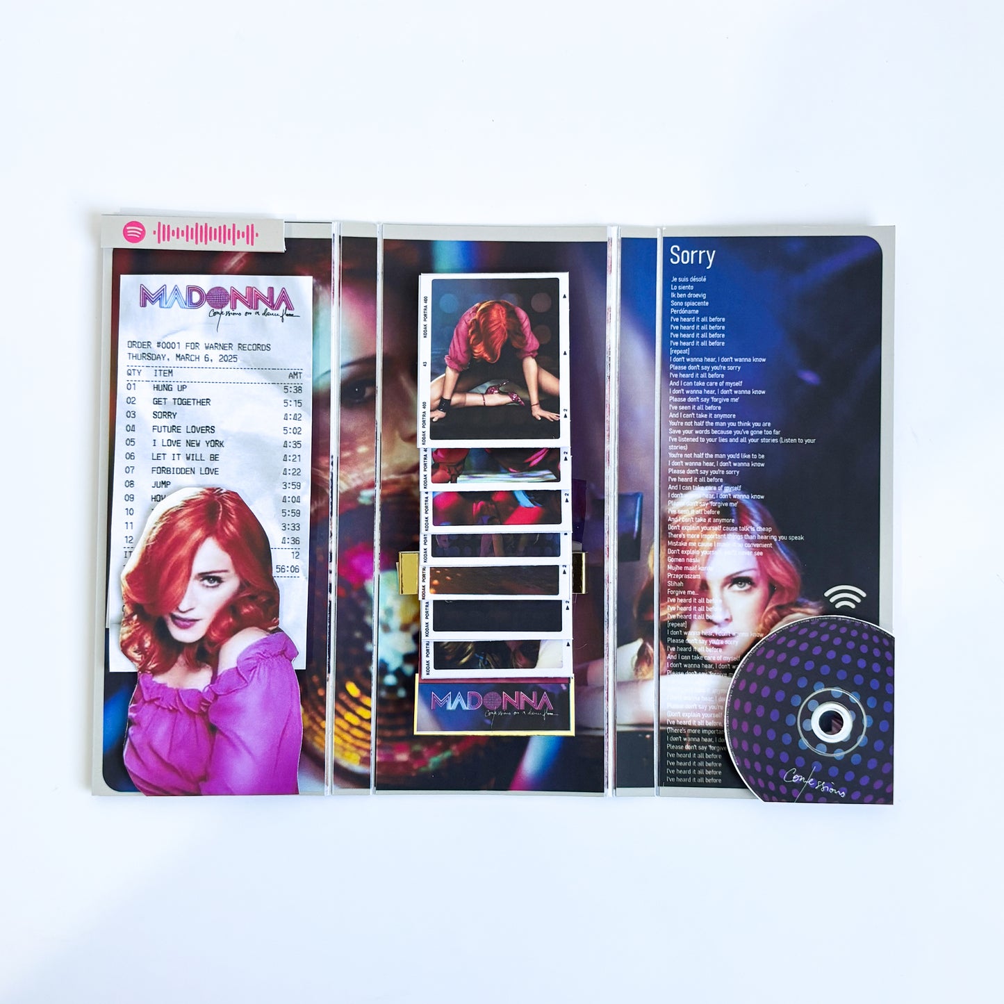 FLIP BOOK - MADONNA