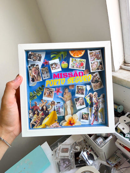 3D FRAME 20X20CM - CUSTOMIZABLE FOR ANY THEME