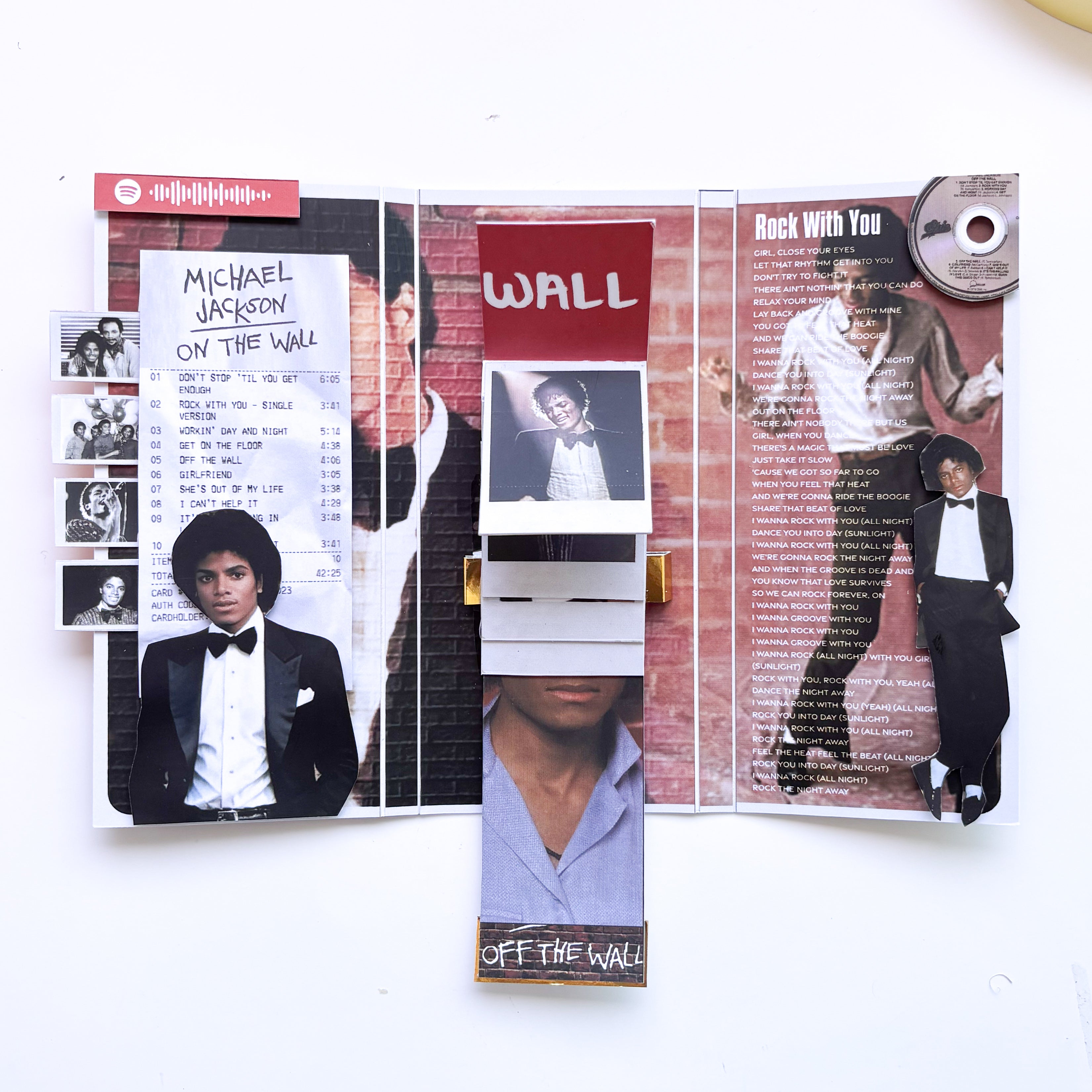 FLIP BOOK - MICHAEL JACKSON – HS STUDIO