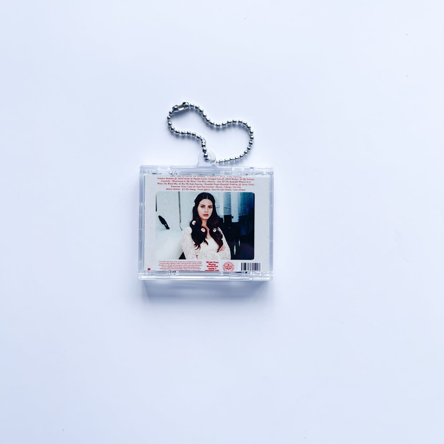 NFC FAN MADE KEYCHAIN - LANA DEL REY