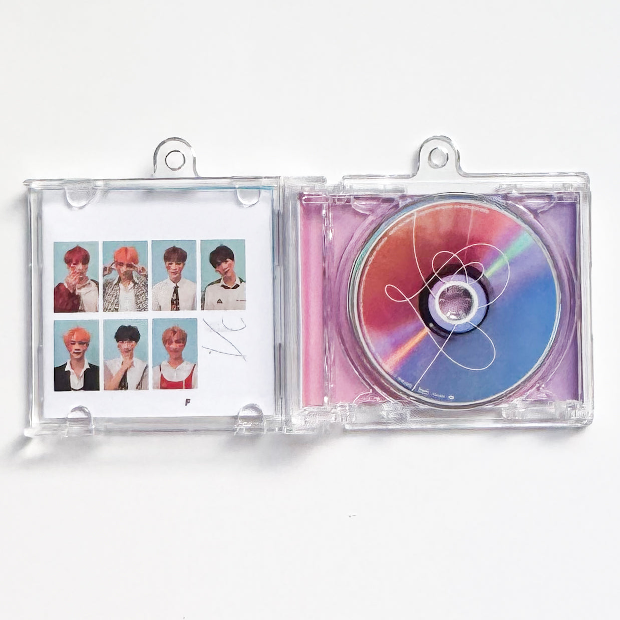 BTS MINI CD Keychain Shelf – 9 Album Collection FA MADE