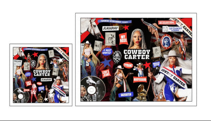 QUADRO 3D - BEYONCÉ COWBOY CARTER