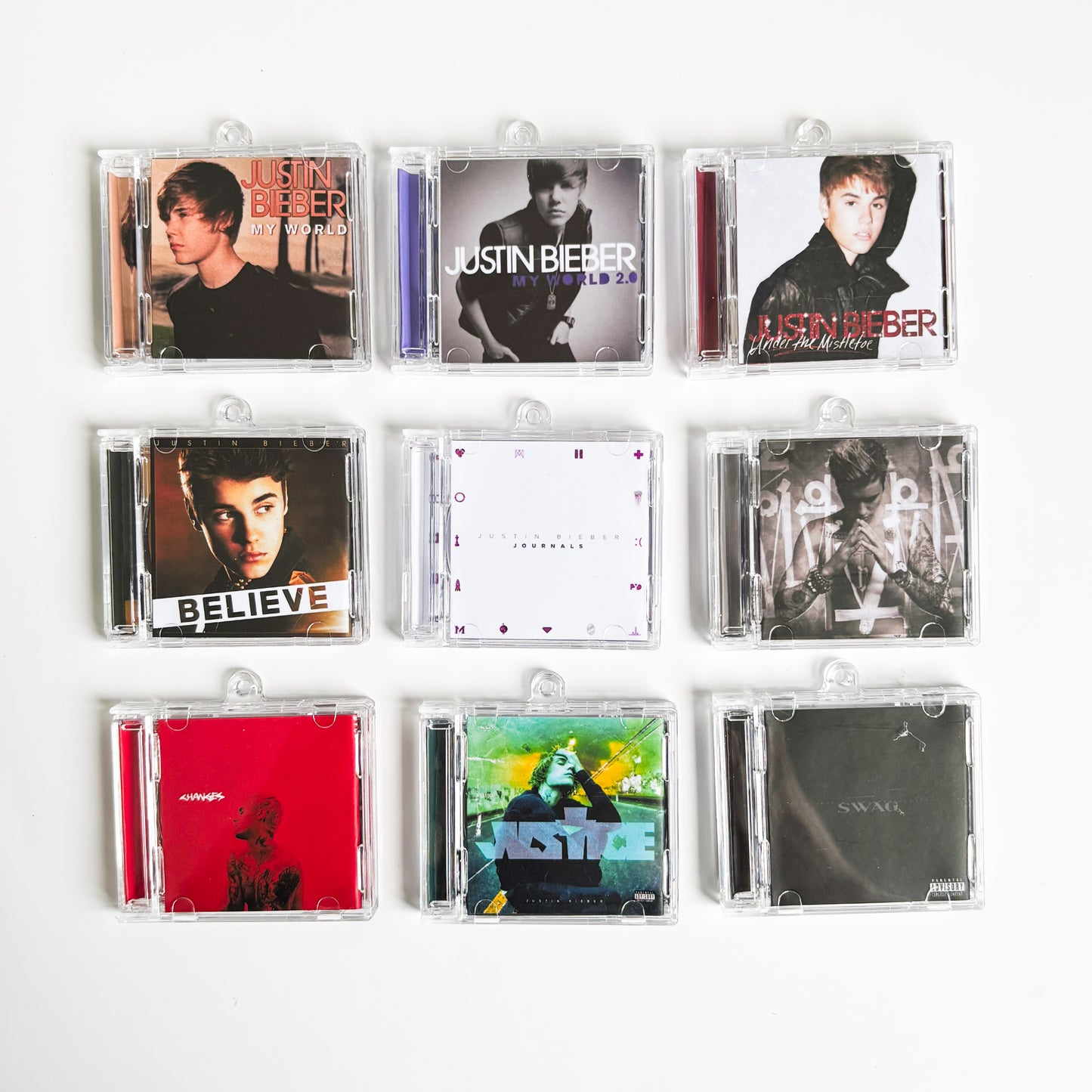 NFC FAN MADE KEYCHAIN - JUSTIN BIEBER