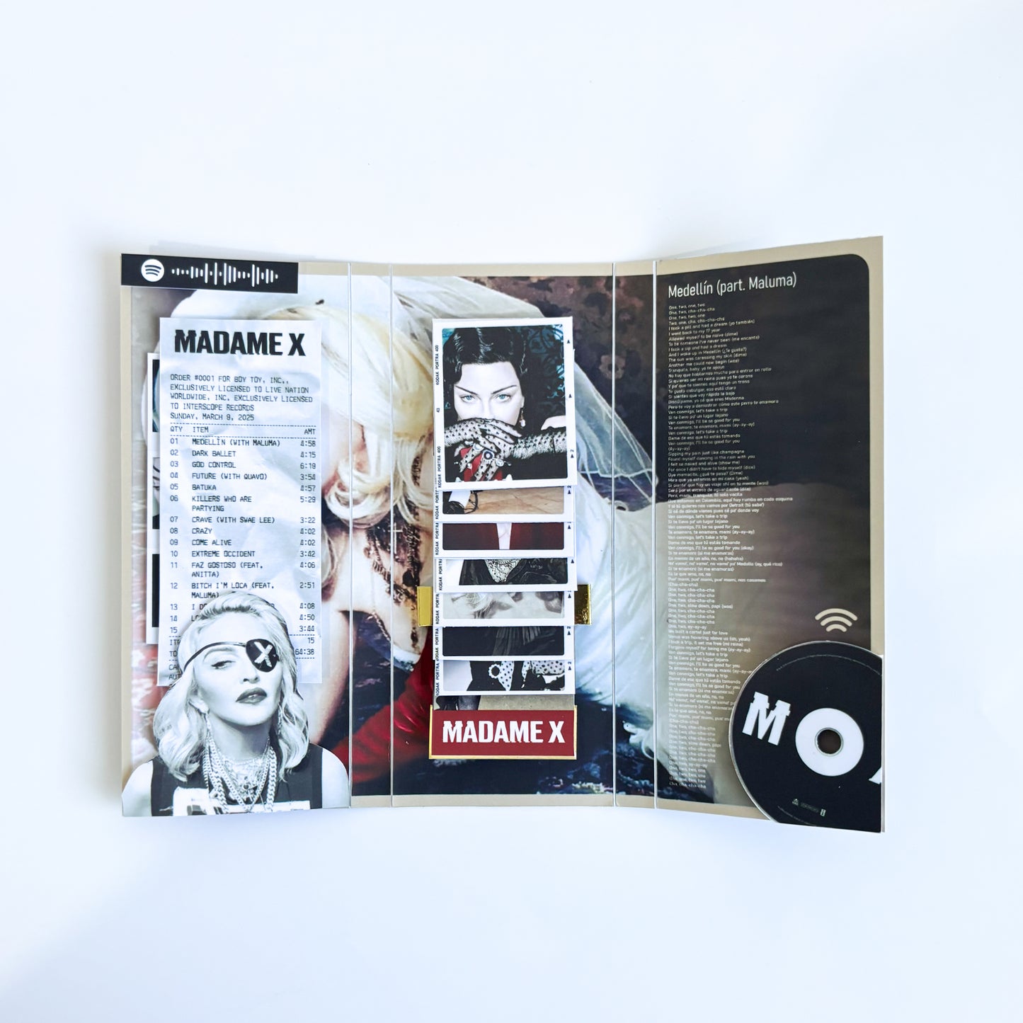FLIP BOOK - MADONNA