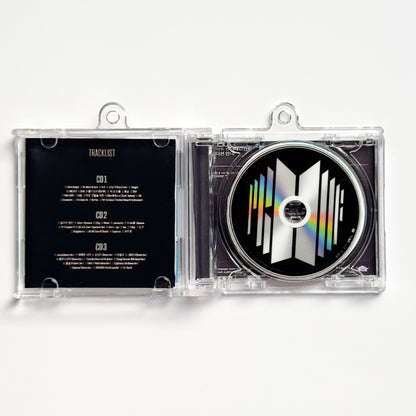 BTS MINI CD Keychain Shelf – 9 Album Collection FA MADE