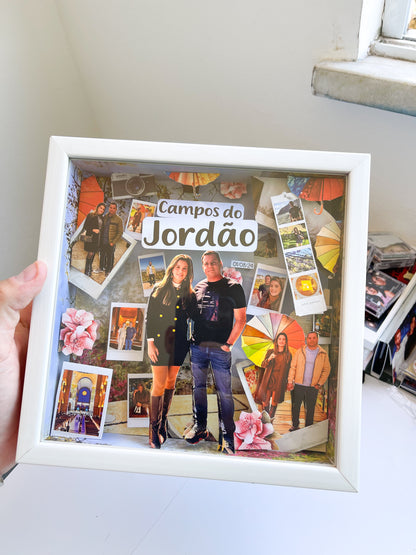 3D FRAME 20X20CM - CUSTOMIZABLE FOR ANY THEME