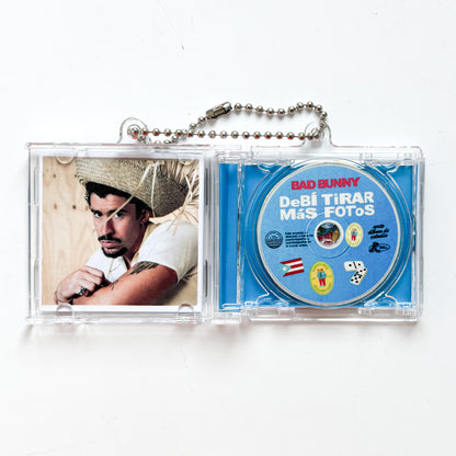 NFC FAN MADE KEYCHAIN - BAD BUNNY DTMF