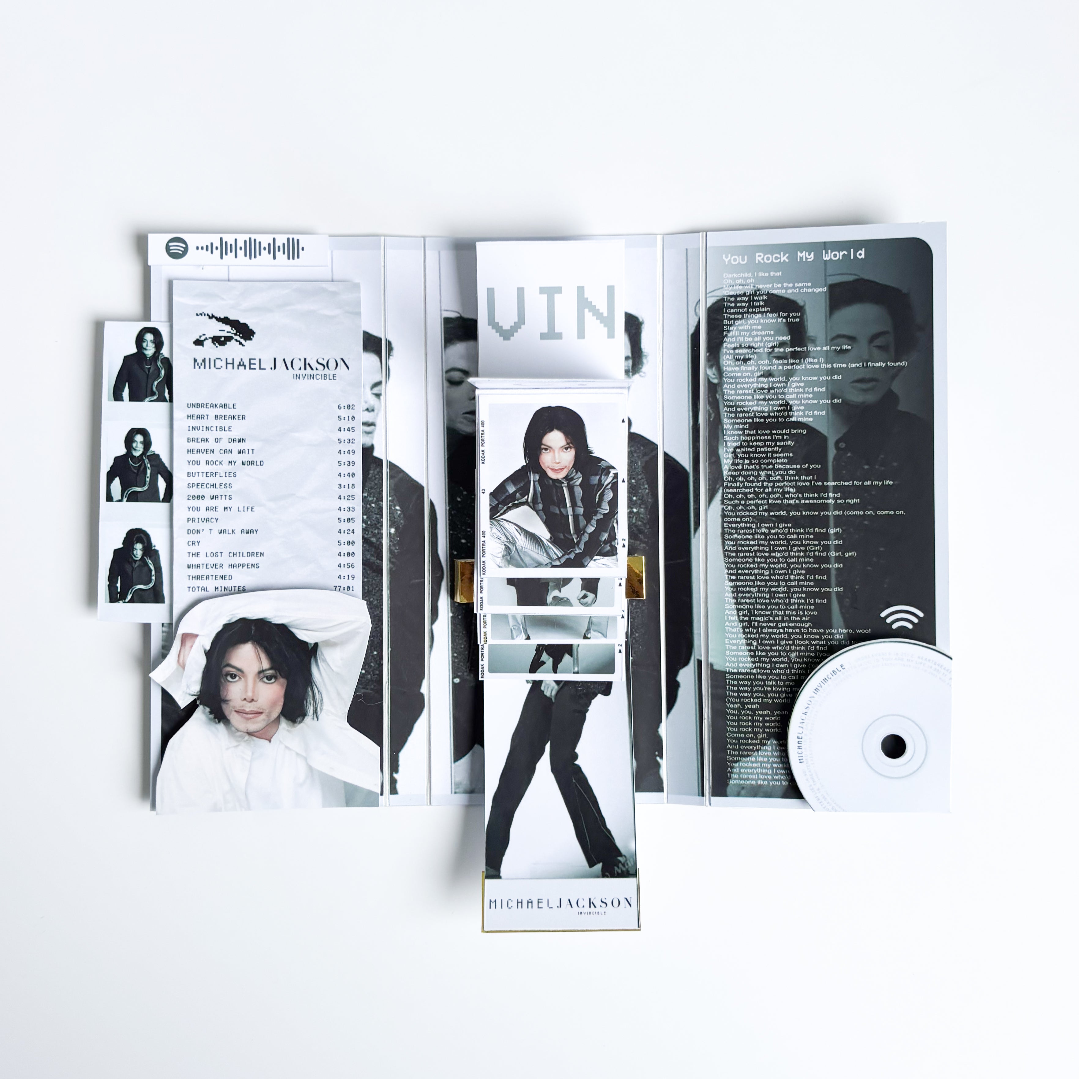 FLIP BOOK - MICHAEL JACKSON – HS STUDIO