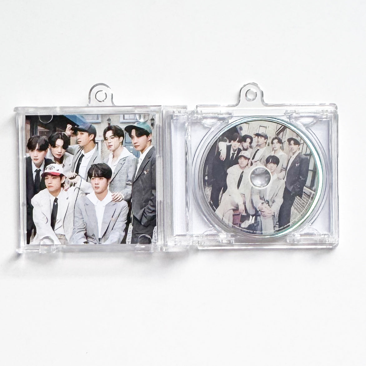 BTS MINI CD Keychain Shelf – 9 Album Collection FA MADE