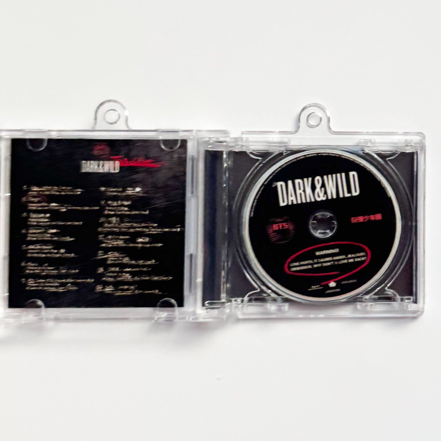 BTS MINI CD Keychain Shelf – 9 Album Collection FA MADE