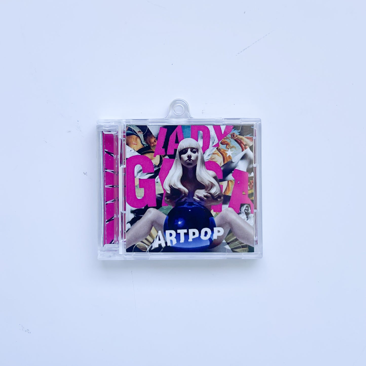 NFC FAN MADE KEYCHAIN - LADY GAGA