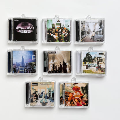 Oasis Mini CD Display Shelf with 9 Mini CDs – Handmade Fan-Made Collectible