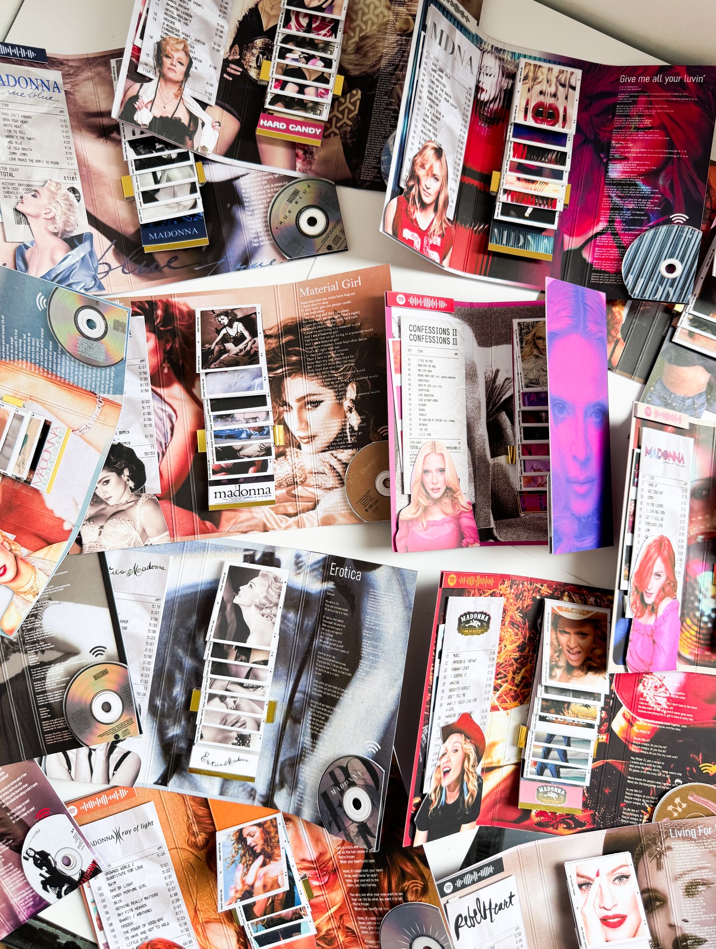 FLIP BOOK - MADONNA
