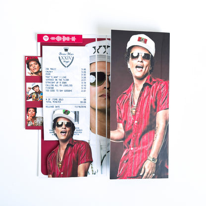 Flipbook and Mini Album - BRUNO MARS