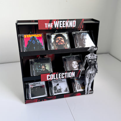 THE WEEKND MINI CD Keychain Shelf – 9 Album Collection FA MADE