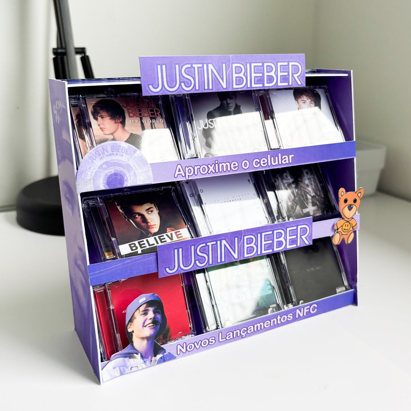 NFC FAN MADE KEYCHAIN - JUSTIN BIEBER