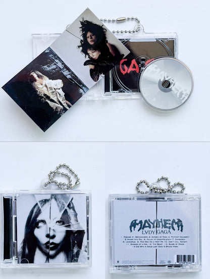 NFC FAN MADE KEYCHAIN - LADY GAGA