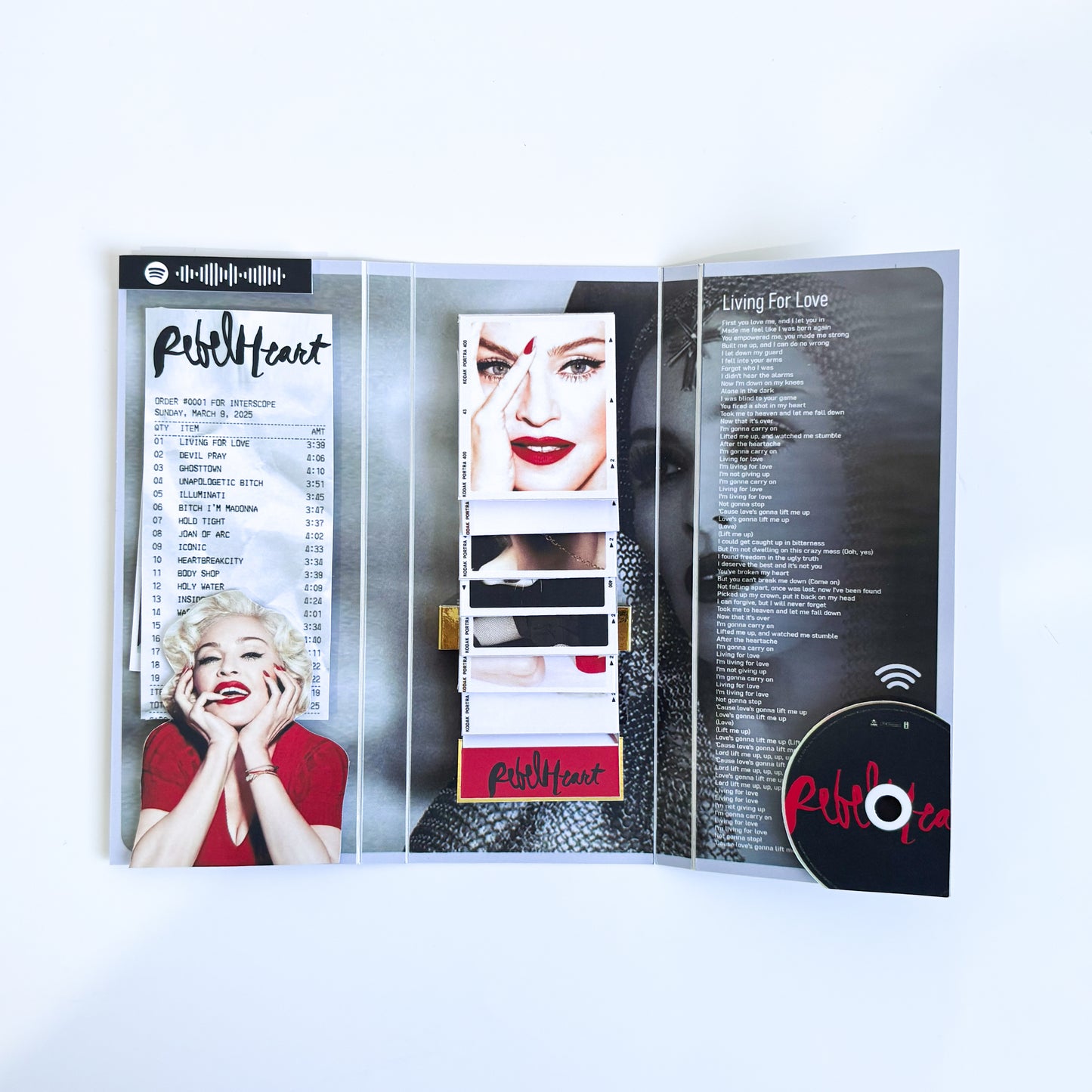 FLIP BOOK - MADONNA