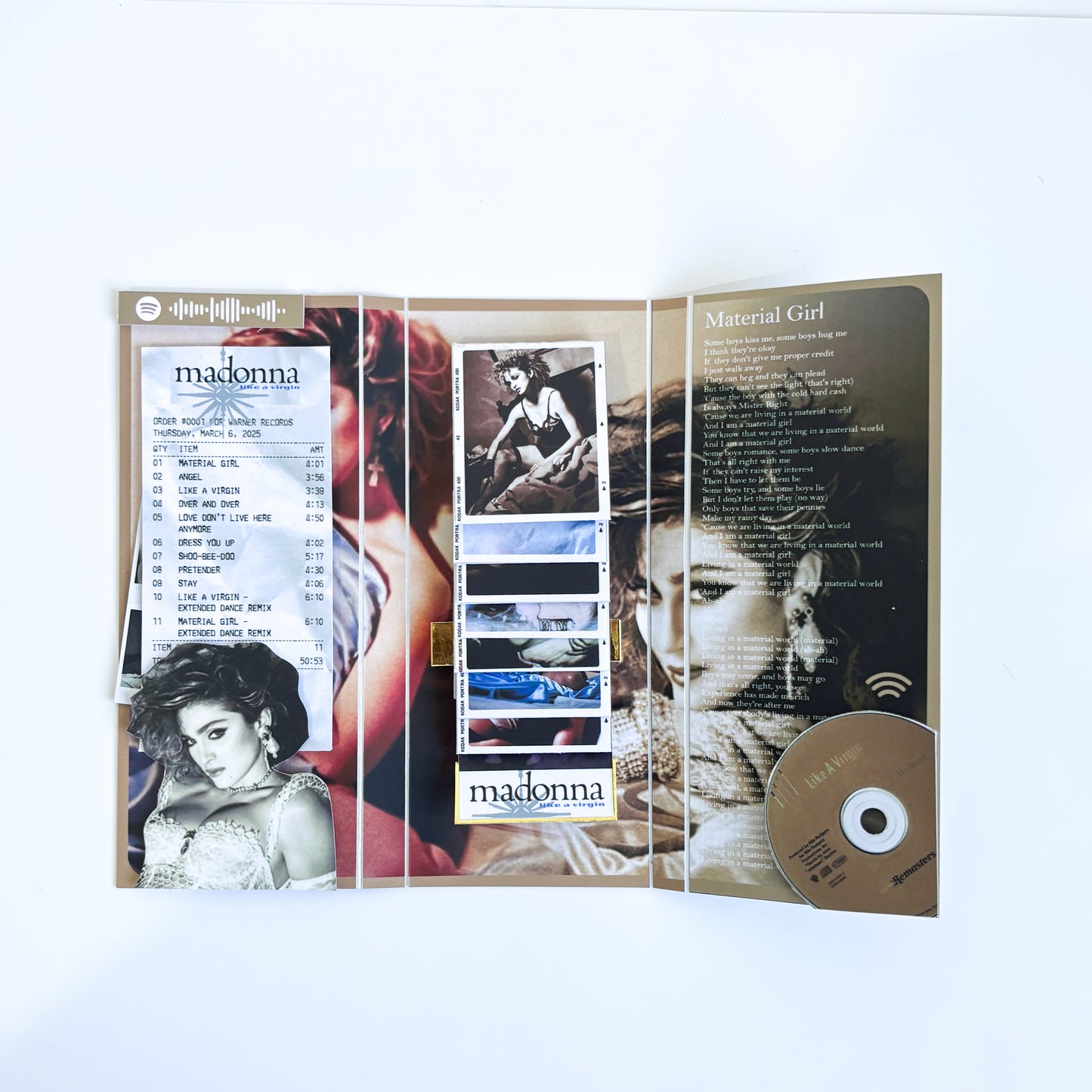 FLIP BOOK - MADONNA