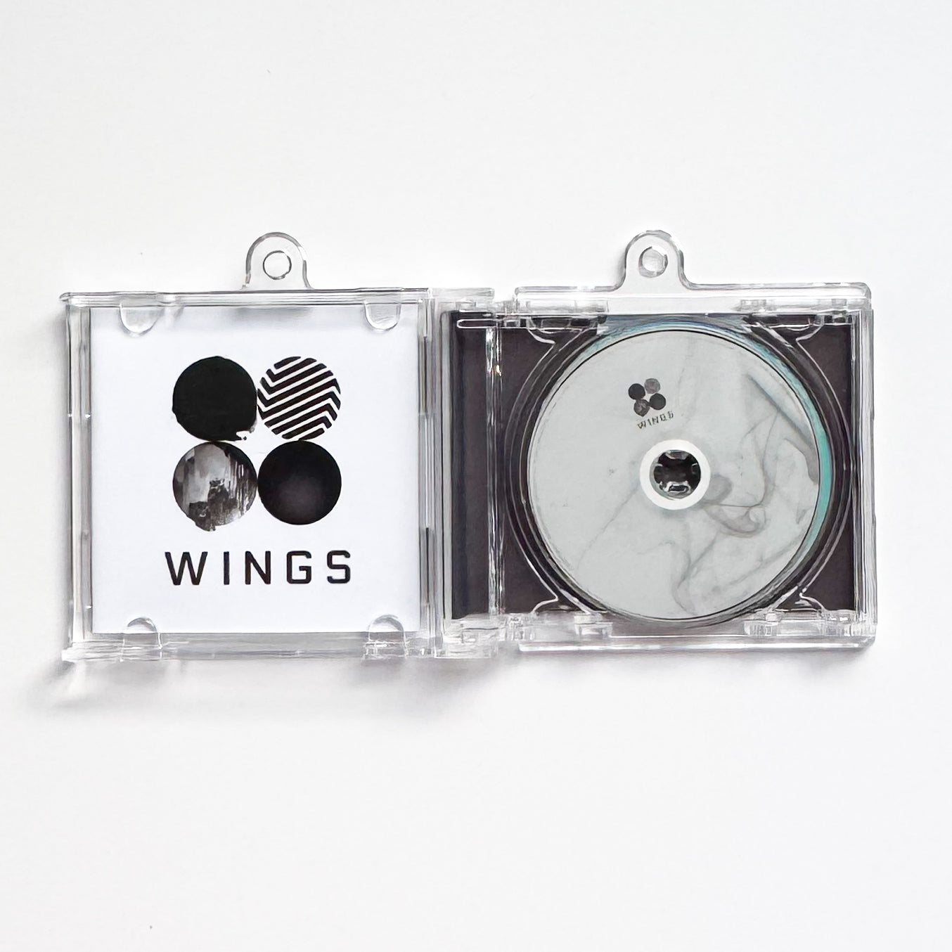 BTS MINI CD Keychain Shelf – 9 Album Collection FA MADE