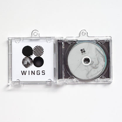 BTS MINI CD Keychain Shelf – 9 Album Collection FA MADE