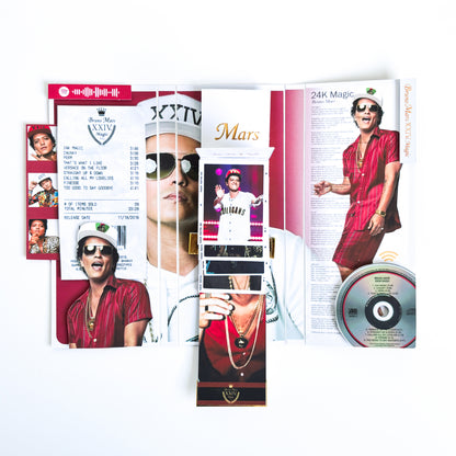 Flipbook and Mini Album - BRUNO MARS