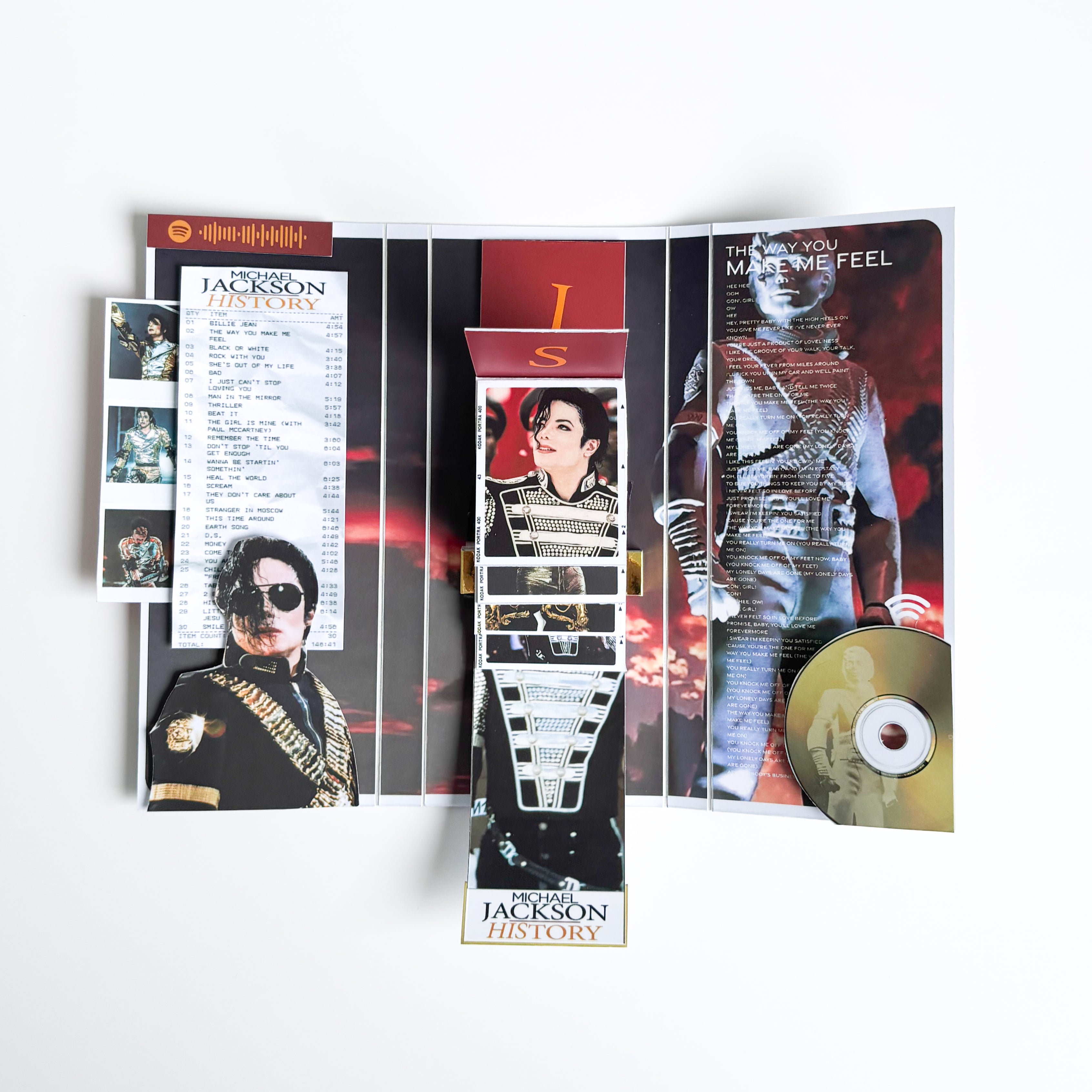 FLIP BOOK - MICHAEL JACKSON – HS STUDIO
