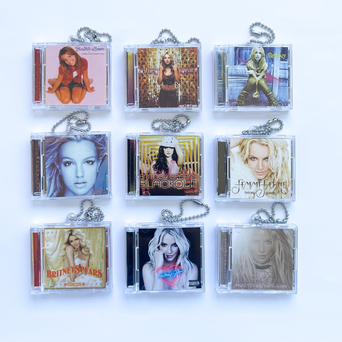 NFC FAN MADE KEYCHAIN - BRITNEY SPEARS